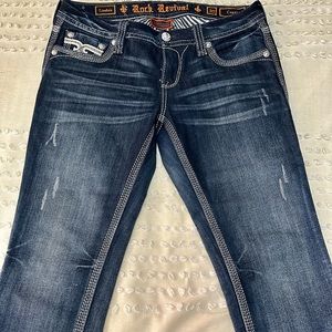 Rock Revival Lindsie Capri Jeans